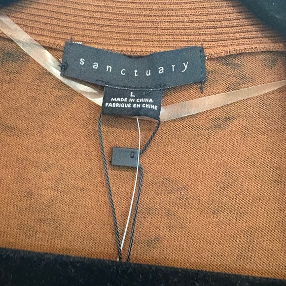 NWT Sanctuary Leopard print Cardigan Size L - Picture 3 of 6